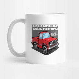 Bright Truck Red - Power Wagon Mug